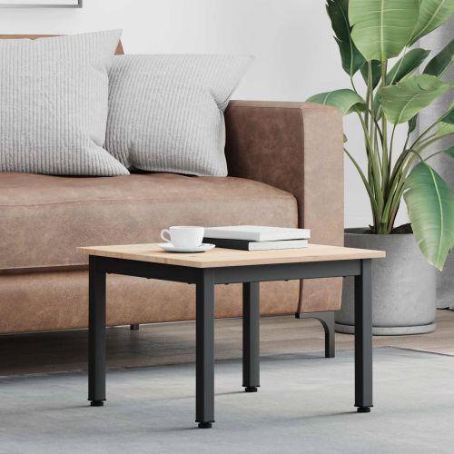 Масичка за кафе Естествен 50 x 50 x 36 см Солидно борово дърво