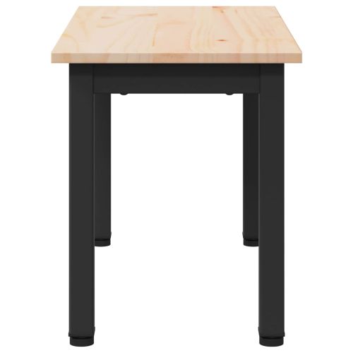 Масичка за кафе Естествен 60 x 30 x 36 cm Солидно борово дърво