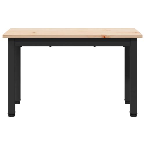 Масичка за кафе Естествен 60 x 30 x 36 cm Солидно борово дърво