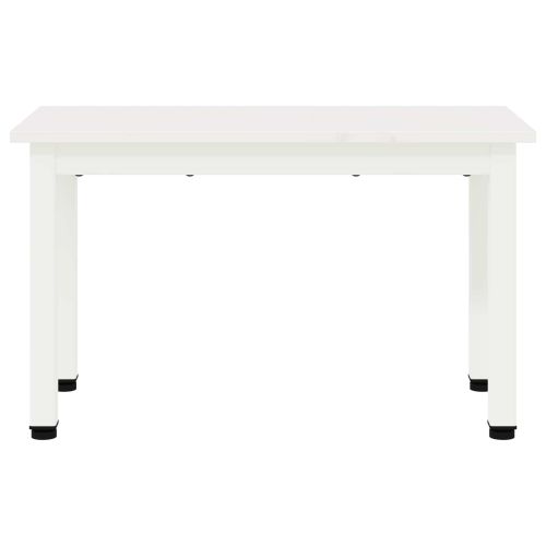 Масичка за кафе Бяло 60 x 30 x 36 cm Солидно борово дърво