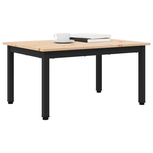 Масичка за кафе Естествен 60 x 50 x 36 см Солидно борово дърво