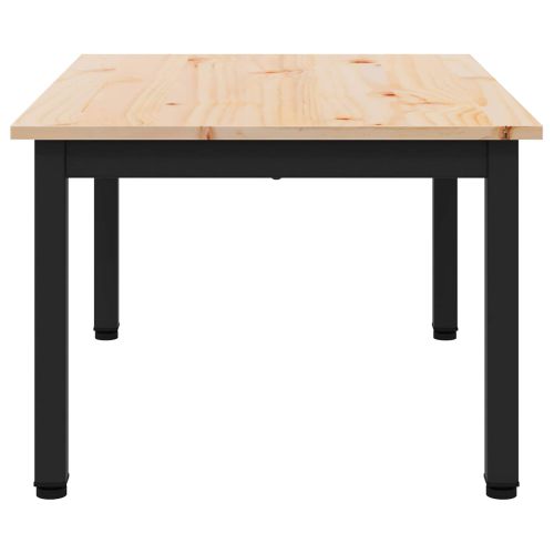 Масичка за кафе Естествен 60 x 50 x 36 см Солидно борово дърво