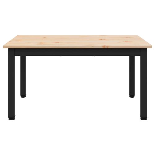 Масичка за кафе Естествен 60 x 50 x 36 см Солидно борово дърво