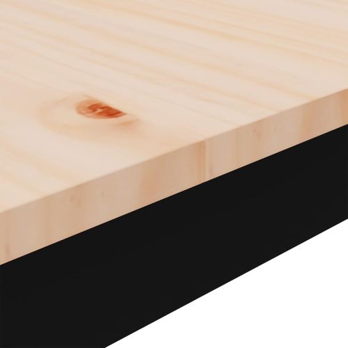 Масичка за кафе Естествен 60 x 50 x 36 см Солидно борово дърво