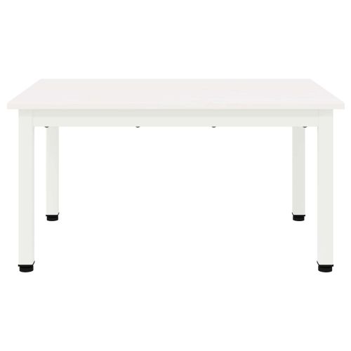 Масичка за кафе Бяло 60 x 50 x 36 см Солидно борово дърво