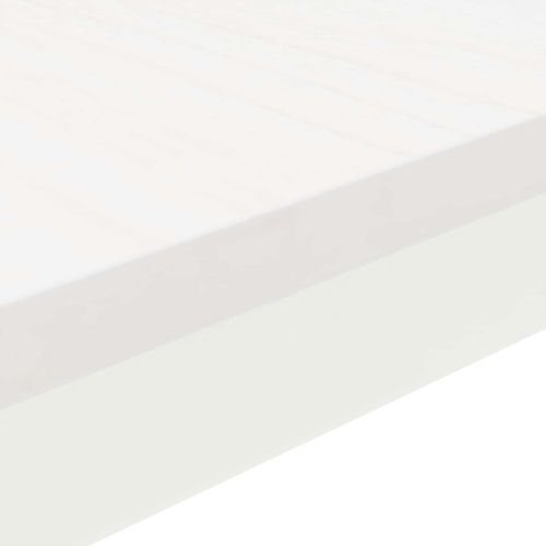 Масичка за кафе Бяло 60 x 50 x 36 см Солидно борово дърво