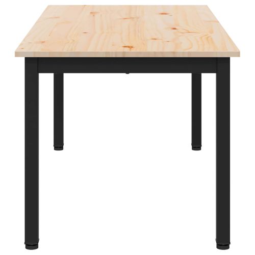 Масичка за кафе Естествен 100 x 50 x 45 cm Солидно борово дърво