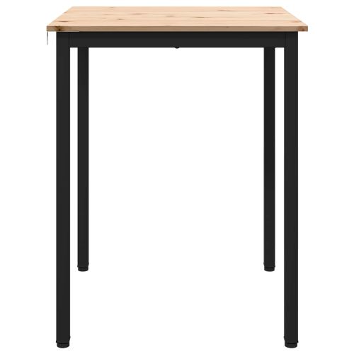 Трапезна маса Естествен 60 x 60 x 75 cm Солидно борово дърво