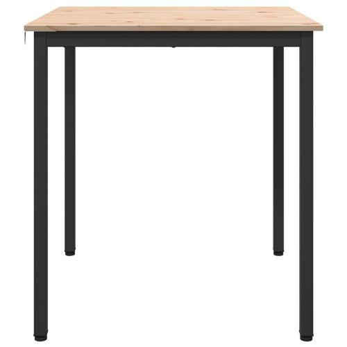 Трапезна маса Естествен 70 x 70 x 75 cm Солидно борово дърво