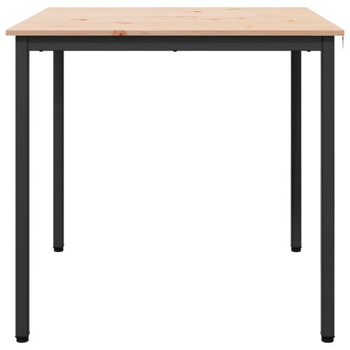 Трапезна маса Естествен 80 x 80 x 75 cm Солидно борово дърво