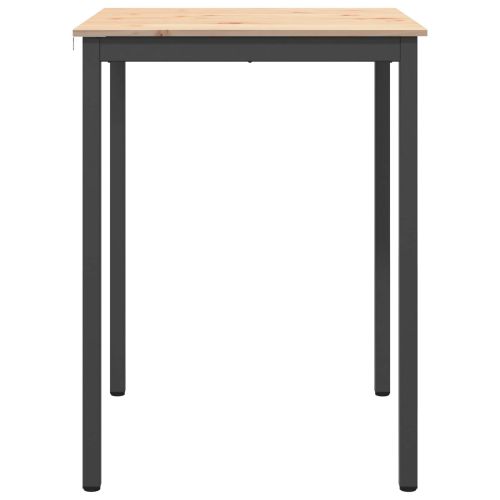 Бар маса Естествен 110 x 55 x 105 см Солидно борово дърво