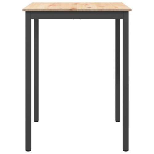 Бар маса Естествен 110 x 55 x 105 см Солидно борово дърво