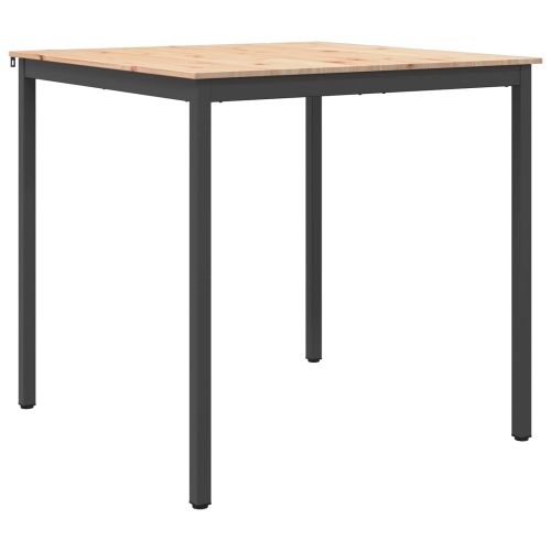 Бар маса Естествен 110 x 55 x 105 см Солидно борово дърво