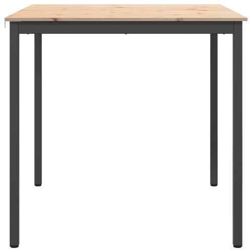 Бар маса Естествен 110 x 55 x 105 см Солидно борово дърво