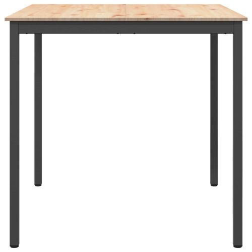 Бар маса Естествен 110 x 55 x 105 см Солидно борово дърво