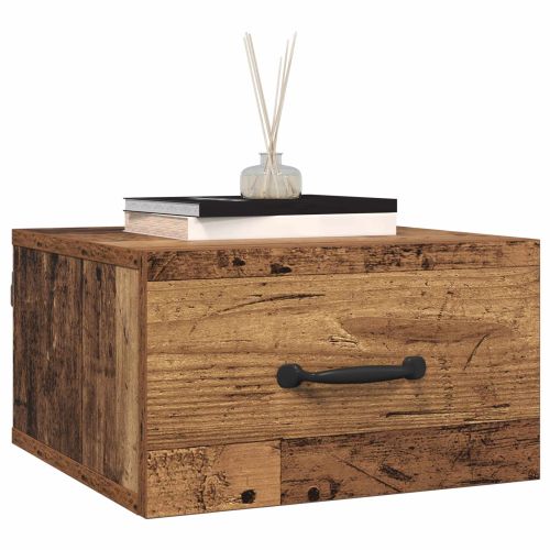 Нощен шкаф Старо дърво 35 x 35 x 20 см Инженерно дърво