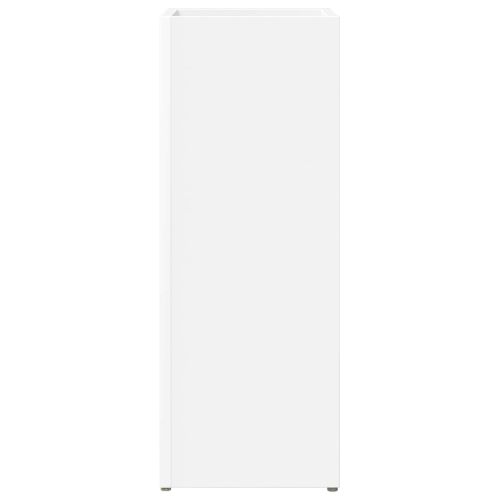 Стойка за чадър Бяло 25 x 24,5 x 64 см Инженерно дърво