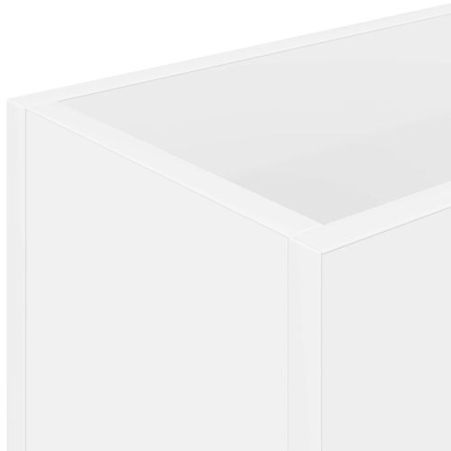 Стойка за чадър Бяло 40 x 20 x 55,5 см Инженерно дърво