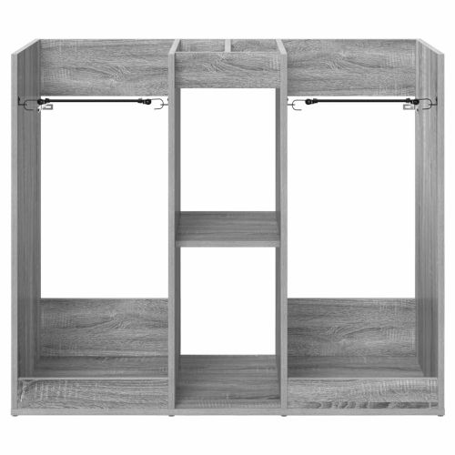 Голф шкаф Едноцветен Сив Сонома 102 x 45 x 85,5 см