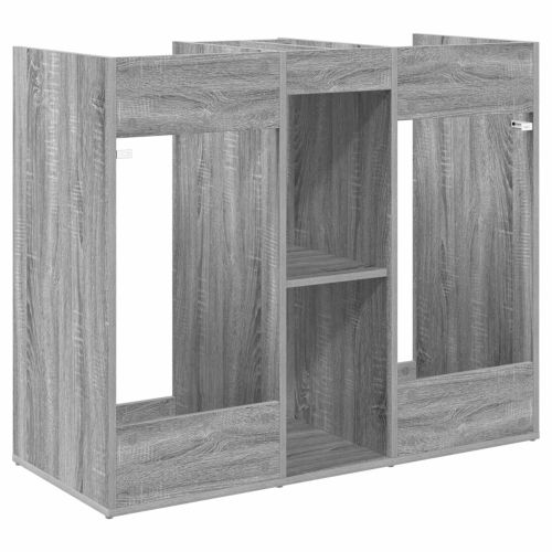 Голф шкаф Едноцветен Сив Сонома 102 x 45 x 85,5 см