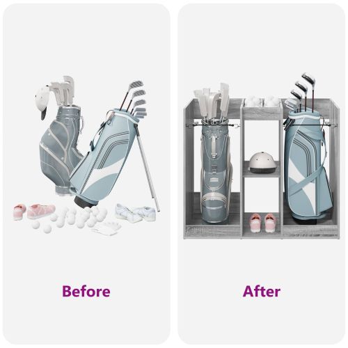 Голф шкаф Едноцветен Сив Сонома 102 x 45 x 85,5 см