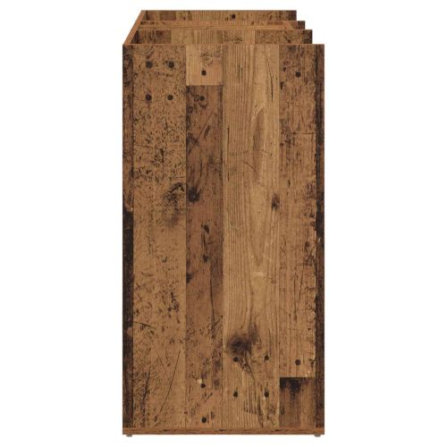 Голф шкаф Едноцветен Старо дърво 102 x 45 x 85,5 см