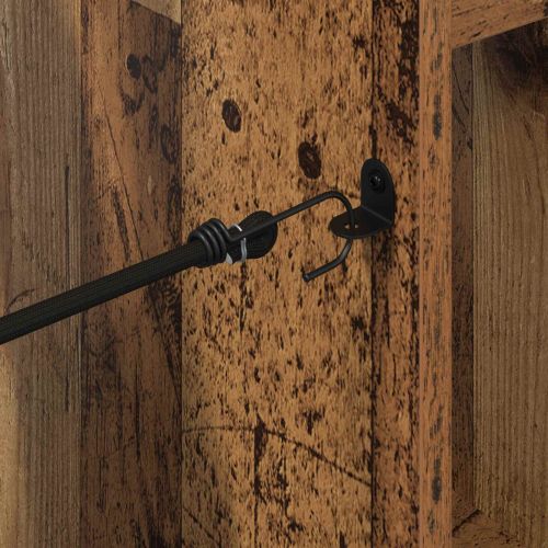 Голф шкаф Едноцветен Старо дърво 102 x 45 x 85,5 см