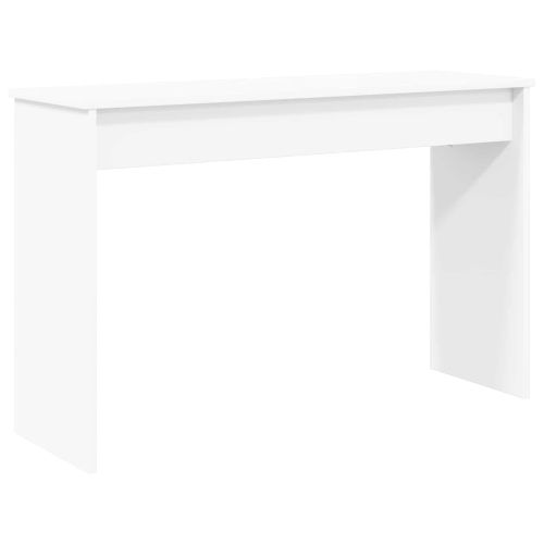 Стойка за клавиатура Бяло 100 x 32 x 64 см Инженерно дърво