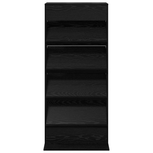 Етажерка за списания с рафт Черния дъб 70 x 41 x 156 см