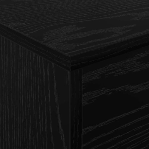 Етажерка за списания с рафт Черния дъб 70 x 41 x 156 см