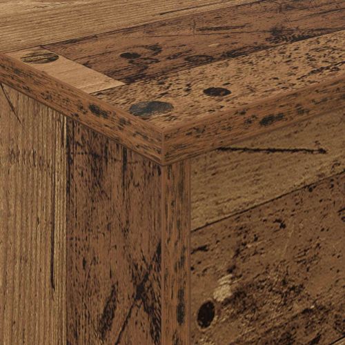 Етажерка за списания с рафт Старо дърво 70 x 41 x 156 см