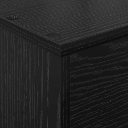 Етажерка за списания с рафт Черния дъб 70 x 41 x 126 см