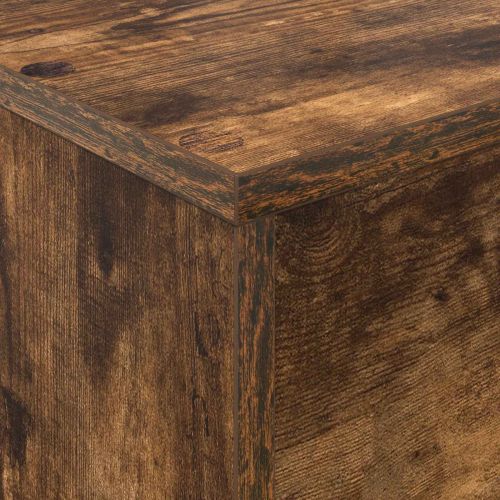 Етажерка за списания Димян дъб 70 x 41 x 126 см Инженерно дърво