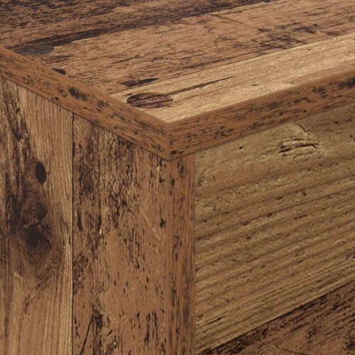 Етажерка за списания с рафт Старо дърво 70 x 41 x 96 см