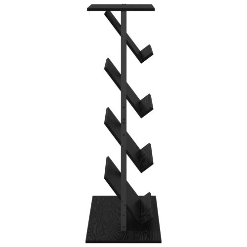 Етажерка за списания с рафт Черния дъб 68 x 40 x 123.5 см