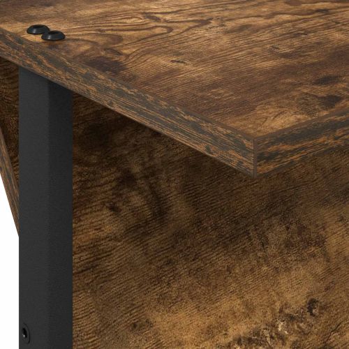 Етажерка за списания с рафт Димян дъб 68 x 40 x 123.5 см