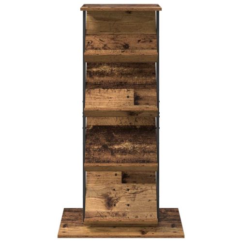 Етажерка за списания с рафт Старо дърво 68 x 40 x 123.5 см