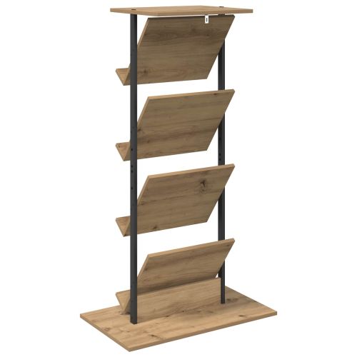 Етажерка за списания Дъб 68 x 40 x 123.5 см Инженерно дърво