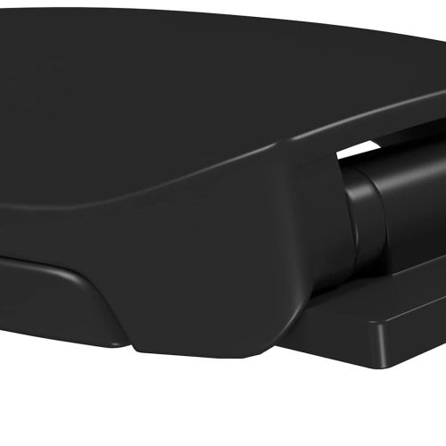 Тоалетна седалка, плавно затваряне, бърз монтаж/демонтаж, черна