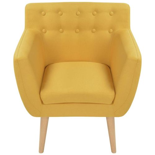 Фотьойл, жълт, текстил