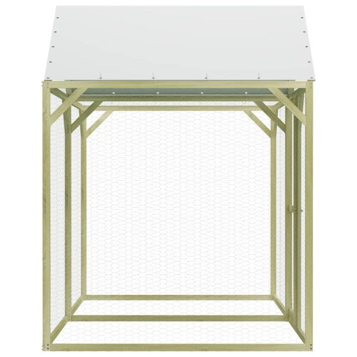 Клетка за пилета, 3x1,5x2 м, импрегниран бор