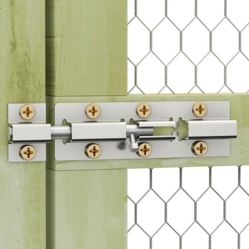 Клетка за пилета, 3x1,5x2 м, импрегниран бор