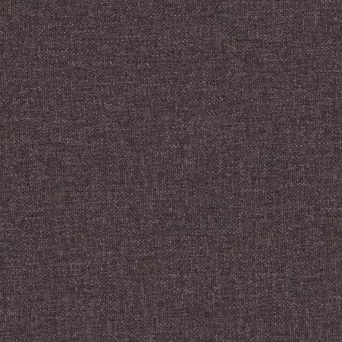 Изправящ стол, тъмнокафяв, текстил