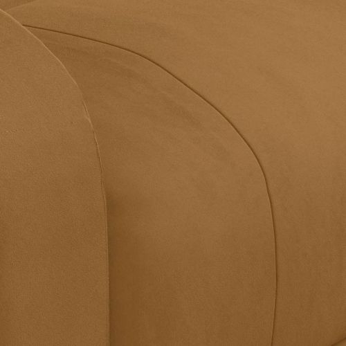 Електрически масажен стол, кафяв, кадифе