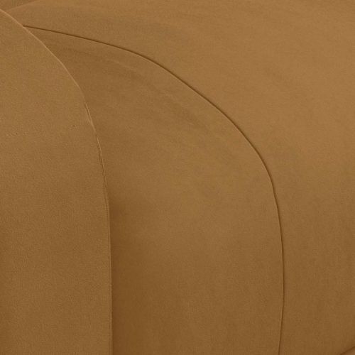 Изправящ масажен стол, кафяв, кадифе