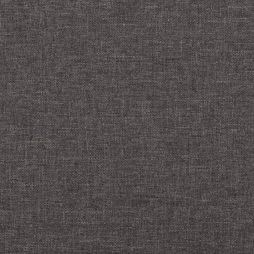 Изправящ масажен стол, тъмносив, текстил