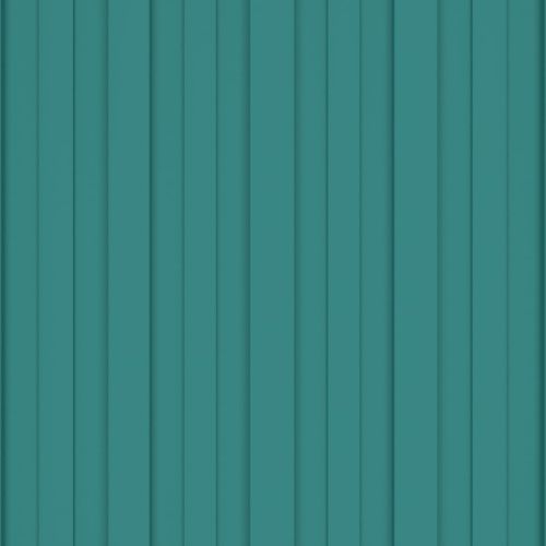 Покривни панели, 12 бр, поцинкована стомана, зелени, 60х45 см