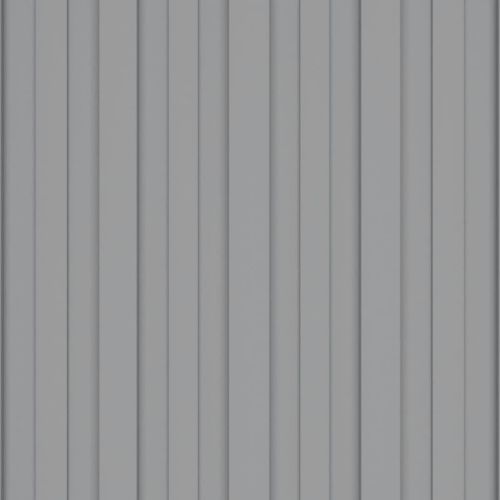 Покривни панели, 12 бр, поцинкована стомана, сиви, 80х45 см