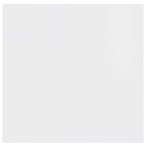 Окачени стенни рафтове, 2 бр, бял гланц, 23x23,5x3,8 см, МДФ