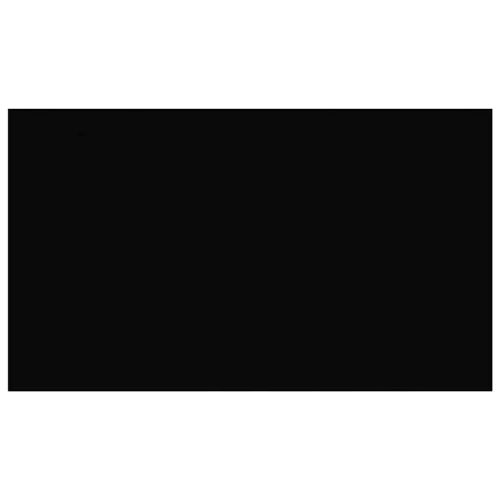 Окачен стенен рафт, черен гланц, 40x23x3,8 см, МДФ